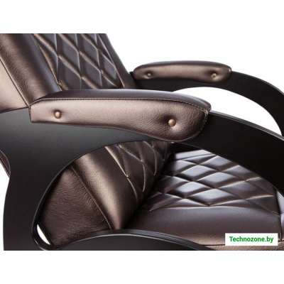 Интерьерное кресло Бастион 9 ромбус (dark brown)