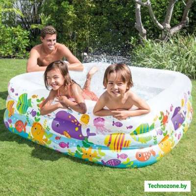 Надувной бассейн Intex Sea Aquarium 57471 (159х50)