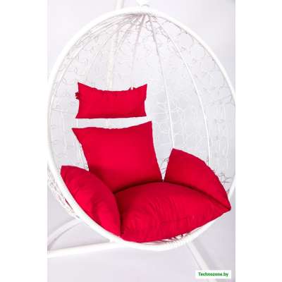 Подвесное кресло LetoLux Milan (белый/красный)