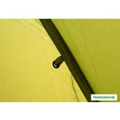 Экспедиционная палатка TRAMP Rock 4 v2 (зеленый)