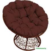 Кресло LetoLux Папасан (шоколадный/шоколад)