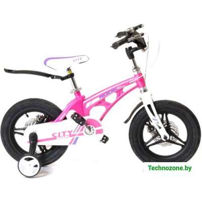 Детский велосипед Rook City 16 (розовый)