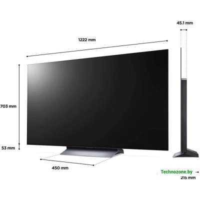 OLED телевизор LG C2 OLED55C24LA