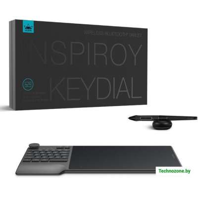 Графический планшет Huion Inspiroy Keydial KD200 (черный)