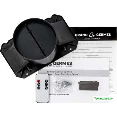 Кухонная вытяжка Germes Bravo Sensor 60 (черный)