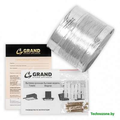 Кухонная вытяжка Grand Toledo GC 60 (белый)