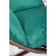 Подвесное кресло LetoLux Milan (шоколад/темно-зеленый)