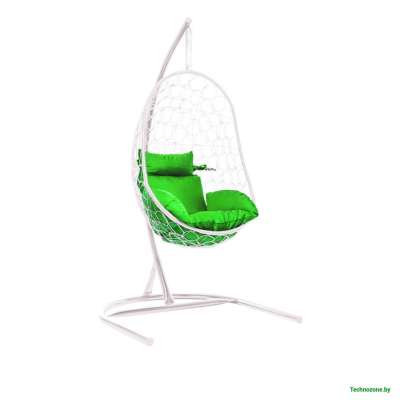 Подвесное кресло LetoLux Everton (белый/зеленый)