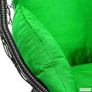 Подвесное кресло LetoLux Everton (черный/зеленый)
