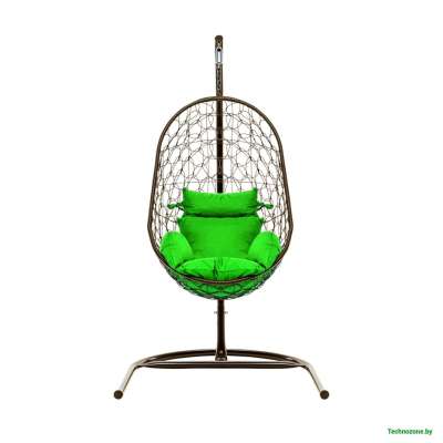 Подвесное кресло LetoLux Everton (шоколад/зеленый)