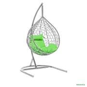 Подвесное кресло LetoLux Liverpool Comfort (графит/зеленый)