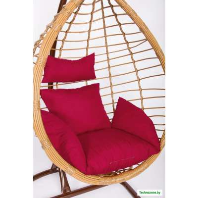 Подвесное кресло LetoLux Bali (коричневый/бордовый)