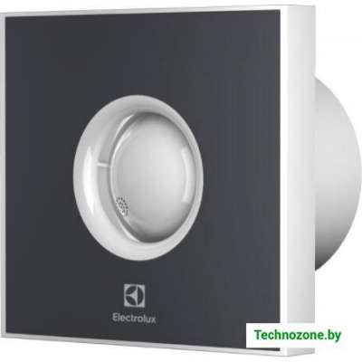 Осевой вентилятор Electrolux Rainbow EAFR-120TH (темно-серый, таймер и гигростат)
