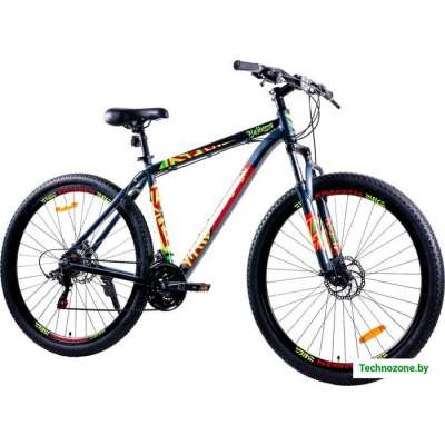 Велосипед Krakken Barbossa 29 р.20 2021 (серый/красный)