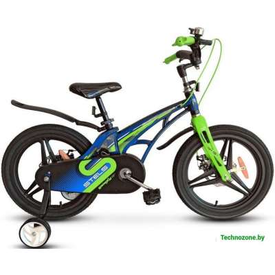 Детский велосипед Stels Galaxy Pro 16 V010 (синий/зеленый)
