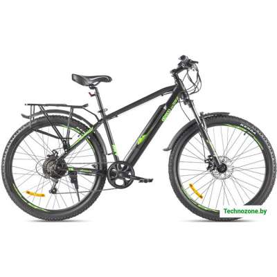 Электровелосипед Eltreco Ultra Trend Up 2022 (черный/зеленый)