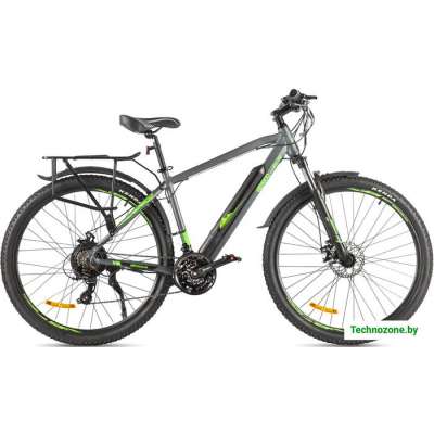 Электровелосипед Eltreco Ultra Max Pro 2022 (серый/зеленый)