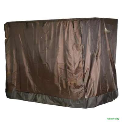 Чехол-укрытие от дождя для садовых качелей 220х147Х175 см универсальный (коричневый)