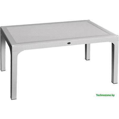 Стол Holiday Rattan Olympia 90x150 (серый)