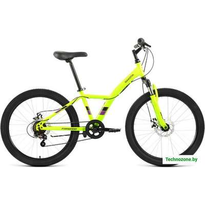 Велосипед Forward Dakota 24 2.0 D 2022 (зеленый)