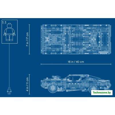 Конструктор LEGO Technic 42111 Dodge Charger Доминика Торетто