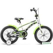 Детский велосипед Stels Arrow 16 V020 (белый/зеленый, 2018)