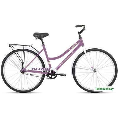 Велосипед Altair City 28 low 2022 (фиолетовый/белый)