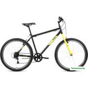 Велосипед Altair MTB HT 26 1.0 р.19 2022 (черный/желтый)