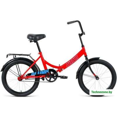 Детский велосипед Altair City 20 2021 (красный/голубой)