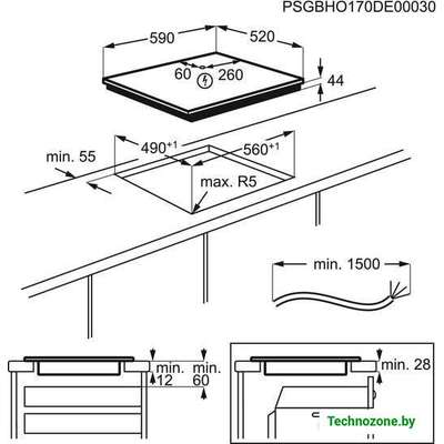 Варочная панель Electrolux EIT61443B