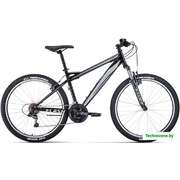 Велосипед Forward Flash 26 1.0 р.17 2022 (черный/серый)