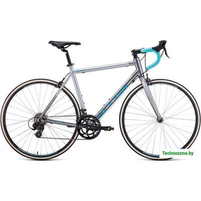 Велосипед Forward Impulse 28 540 2022 (серый матовый/бирюзовый)