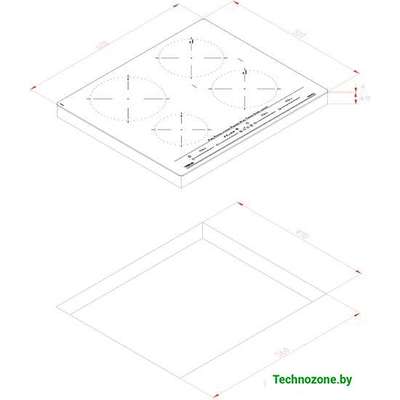 Варочная панель TEKA IZC 64630 MST (белое стекло)