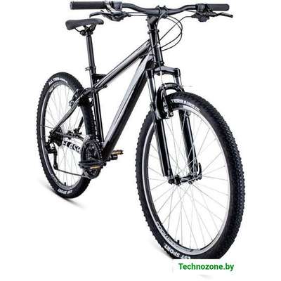 Велосипед Forward Flash 26 1.2 р.17 2021 (черный/серый)