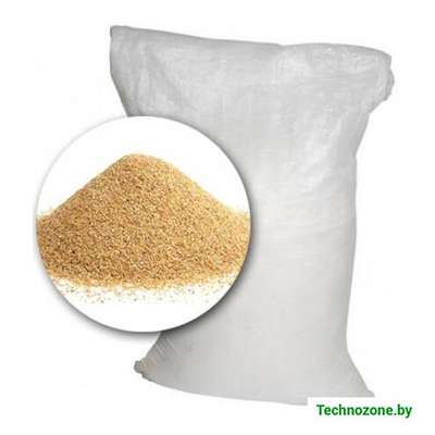 Песок кварцевый для фильтр-насосов (фракция 0.4-0.8 мм, 30 кг)