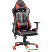 Кресло Everprof Lotus S10 (черный/красный)
