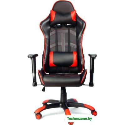 Кресло Everprof Lotus S10 (черный/красный)
