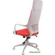 Кресло Everprof Trio Grey TM (ткань, красный)