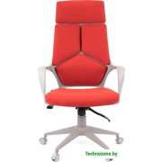 Кресло Everprof Trio Grey TM (ткань, красный)