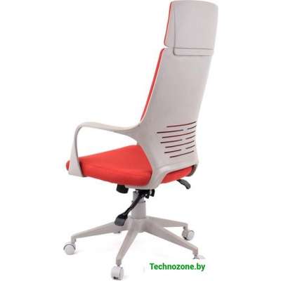 Кресло Everprof Trio Grey TM (ткань, красный)