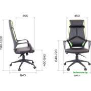 Кресло Everprof Trio Black TM (ткань, черный)