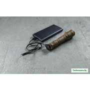 Фонарь Armytek Dobermann Pro Magnet USB Sand (теплый свет)