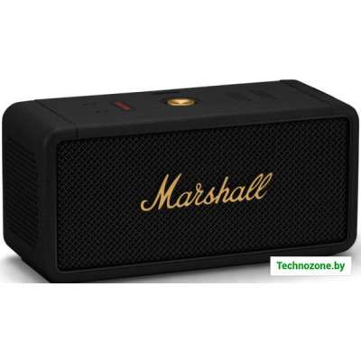 Беспроводная колонка Marshall Middleton (черный/латунь)