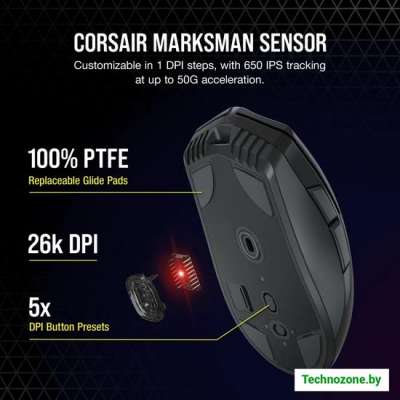 Игровая мышь Corsair Sabre RGB Pro Wireless