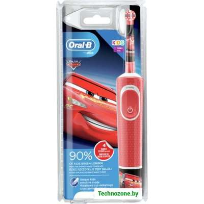 Электрическая зубная щетка Oral-B Kids Cars D100.413.2K