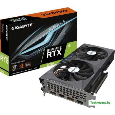 Видеокарта Gigabyte GeForce RTX 3060 Eagle OC 12GB GDDR6 (rev. 2.0)