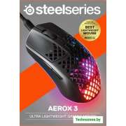 Игровая мышь SteelSeries Aerox 3 2022 Edition (черный)