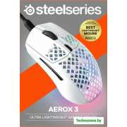 Игровая мышь SteelSeries Aerox 3 2022 Edition (белая)