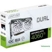 Видеокарта ASUS Dual GeForce RTX 4060 Ti OC Edition 8GB GDDR6 DUAL-RTX4060TI-O8G-WHITE