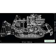 Конструктор LEGO Technic 42131 Бульдозер Cat D11 на пульте управления